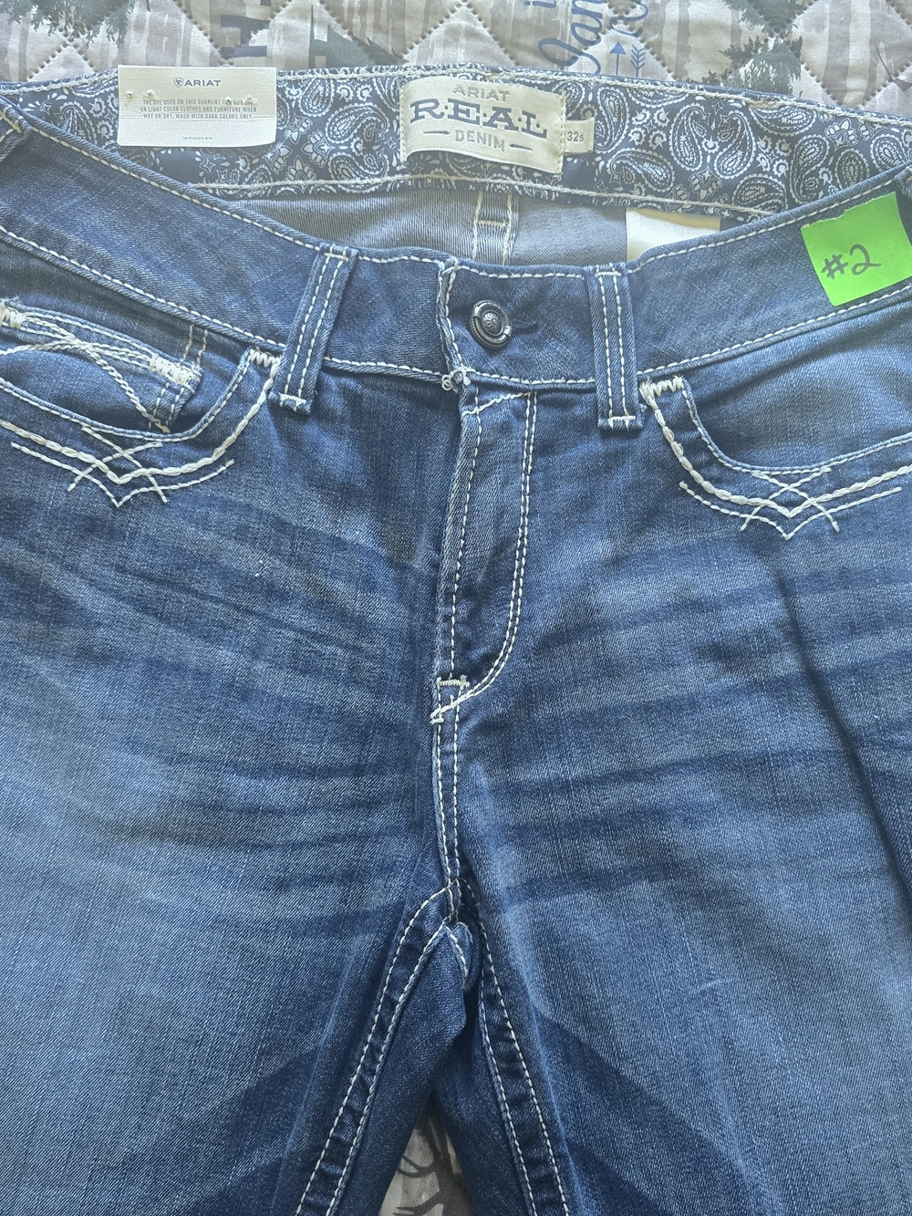 Ariat Real Denim Women's Blue Jeans